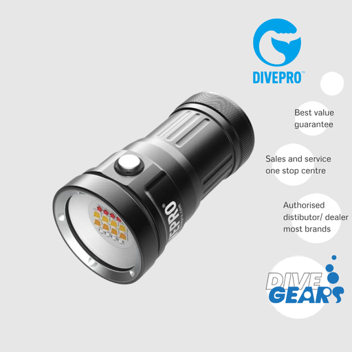 Divepro D80F 8000 Lumens Video Light
